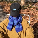 Striped scarf XZ221-2-W71-P22